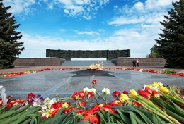 Фрагмент мемориала &laquo;Курская дуга&raquo;